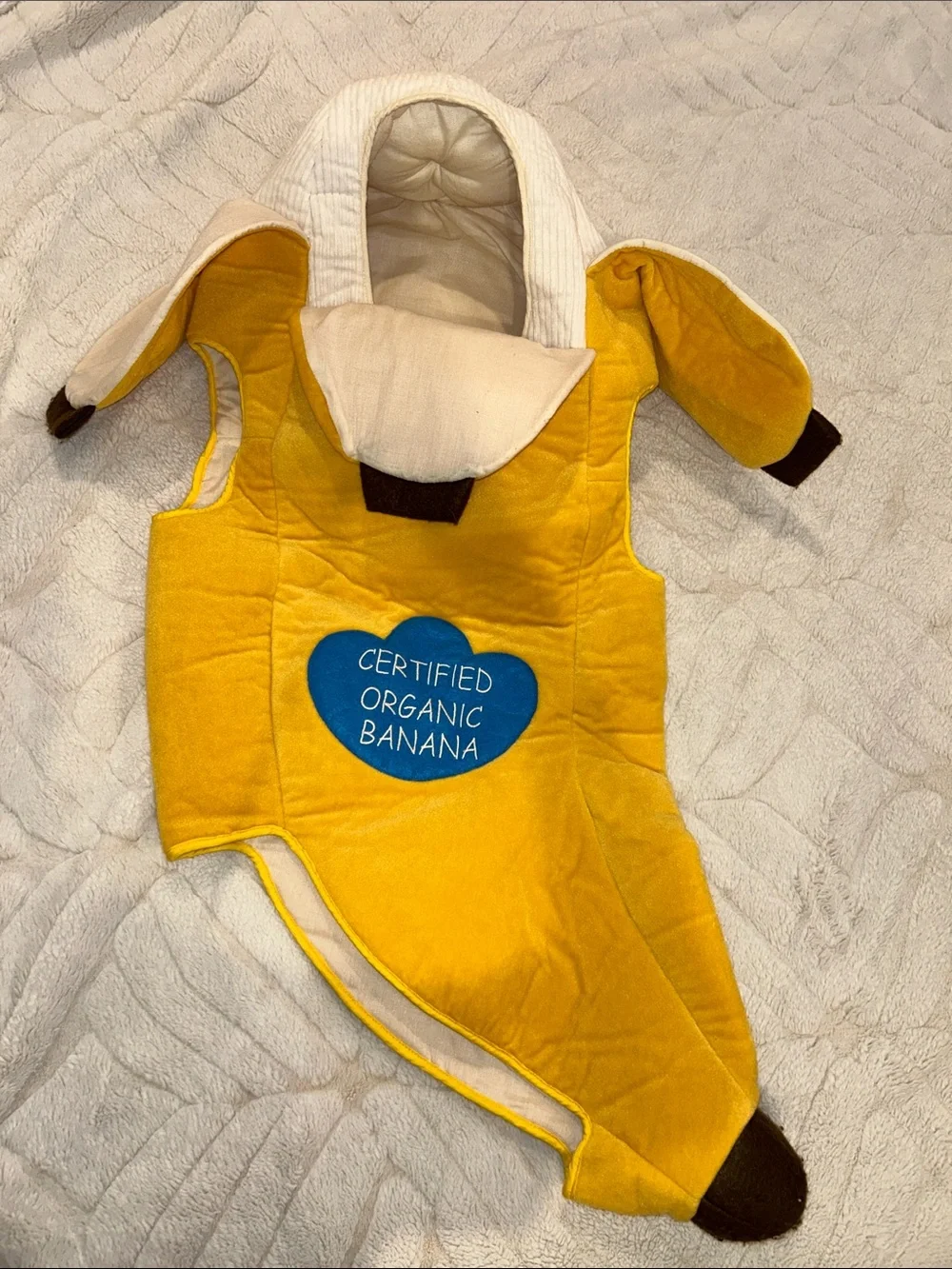 Pottery Barn Certified Organic Banana Kids Costume - Yellow